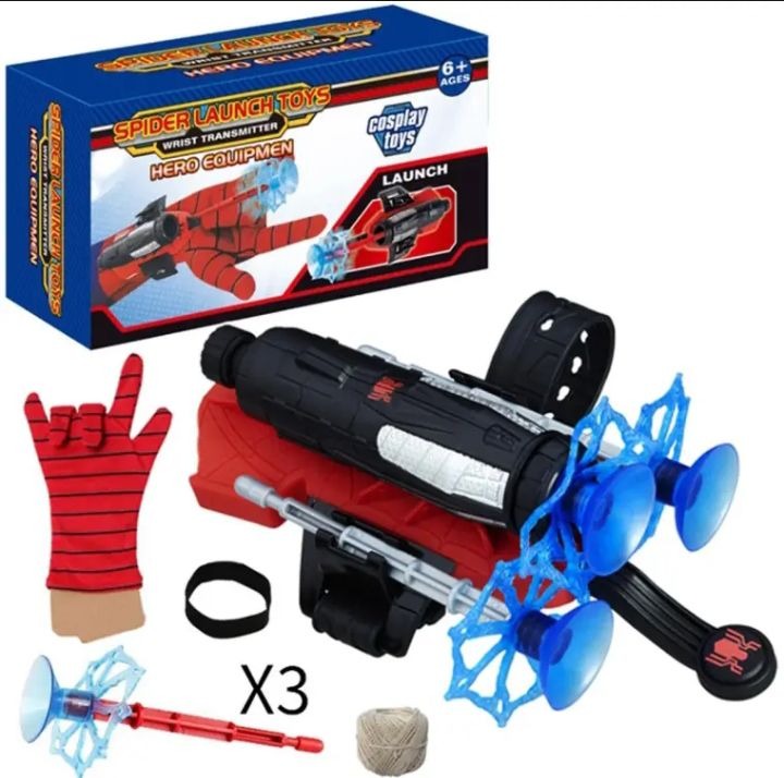 Spider Man Shooter Gloves Toy For Kids