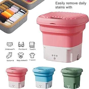 Key Specs Portable Mini Folding Washing Machine - smartishTrend