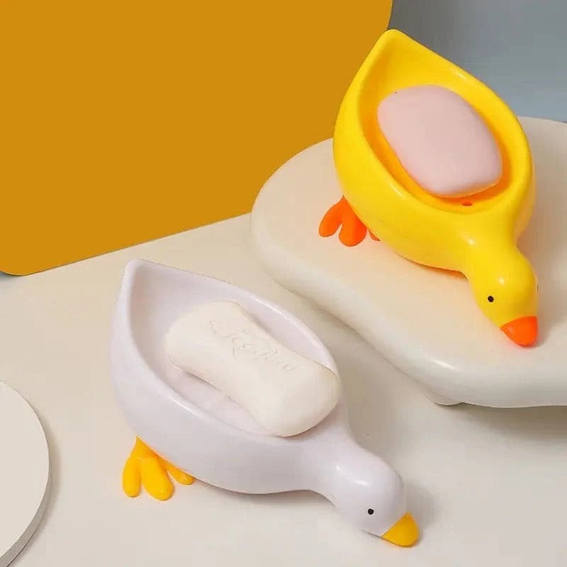 1 Pc Duck Soap Holder | Cute Soap Drying Rack