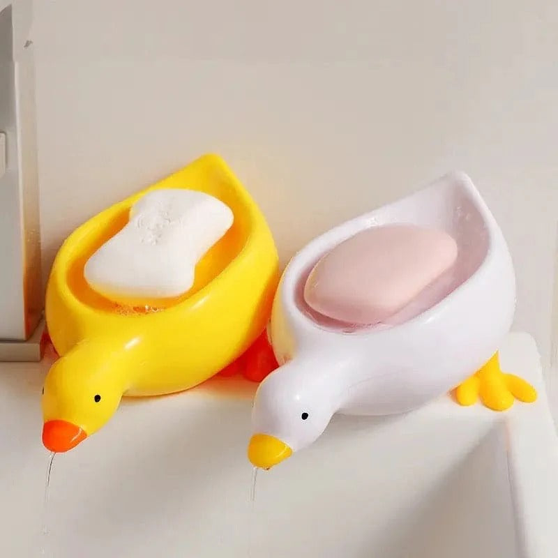 1 Pc Duck Soap Holder | Cute Soap Drying Rack