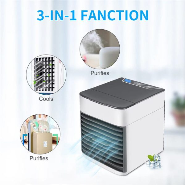 Mini Air Conditioning Cooling Fan Multifunction Usb Portable Air Cooler